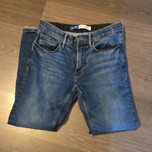 Old Navy Blue Slim Jeans with Subtle Fading‎